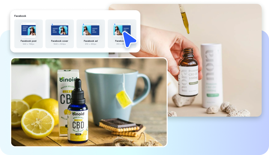 Все размеры адаптированы для Facebook.